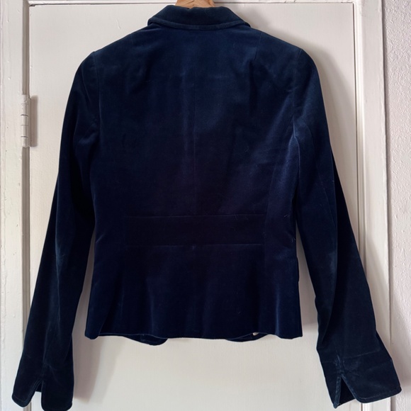 J. Crew Velvet Blazer Sz 2 - Picture 2 of 2